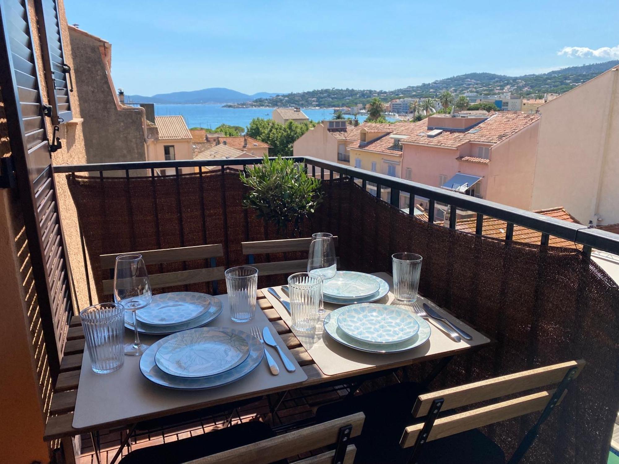 Vue Coeur - Casa Riviera Bellevue Appartement Sainte-Maxime